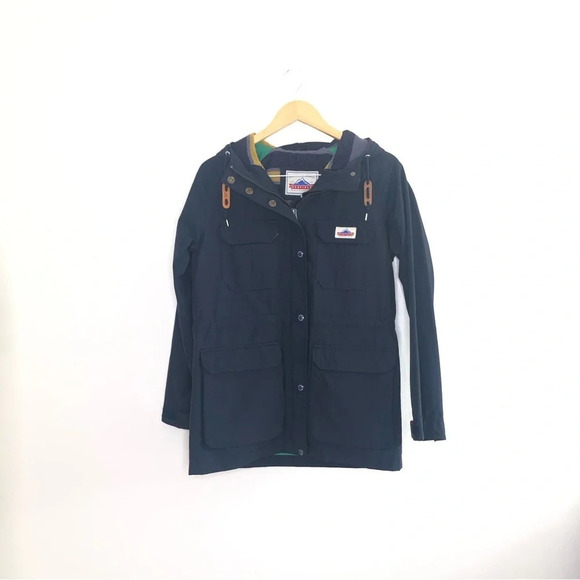 Penfield Navy Blue 60/40 Hooded Jacket Small - Picture 3 of 16